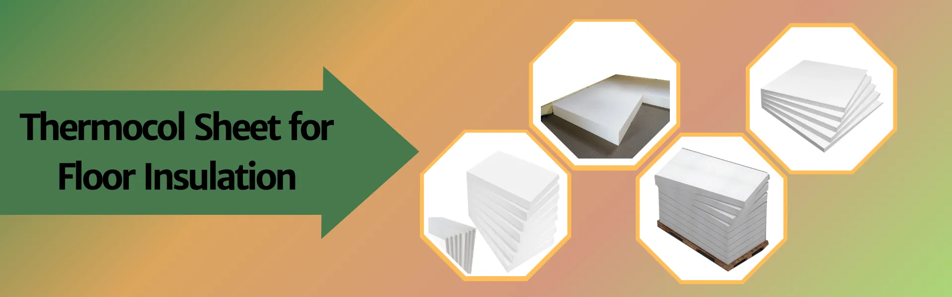 Thermocol Sheet for Floor Insulation