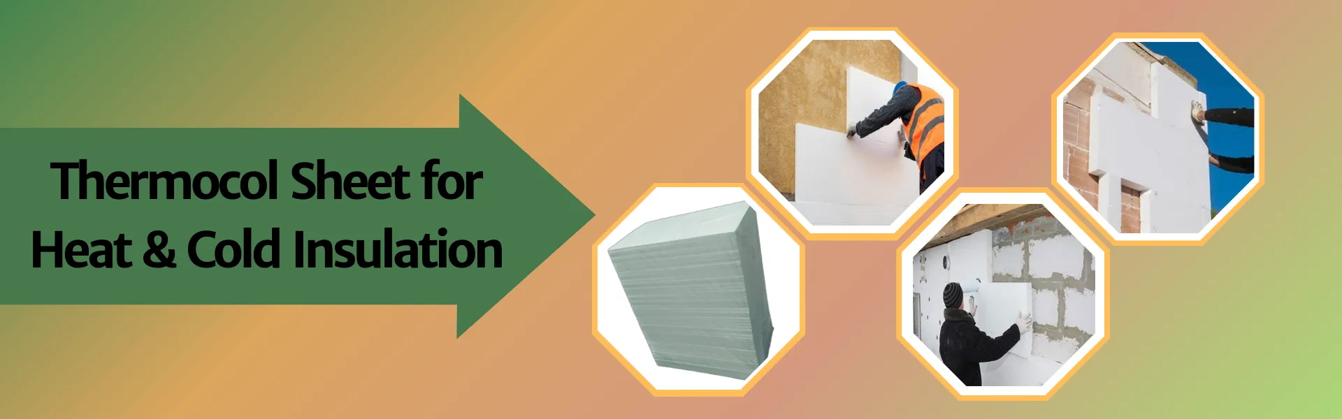 Thermocol Sheet for Heat & Cold Insulation